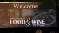 2016 Winter Springs Food & Wine Fesatival, Saturday, May 7, 2016